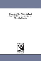 Elements of the Differential and Integral Calculus. Arranged by Albert E. Church