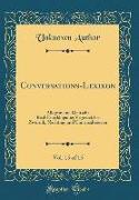 Conversations-Lexikon, Vol. 15 of 15