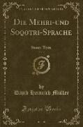 Die Mehri-und Soqotri-Sprache, Vol. 3