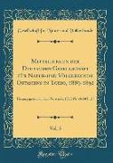 Mitteilungen der Deutschen Gesellschaft für Natur-und Völkerkunde Ostasiens in Tokio, 1889-1892, Vol. 5