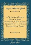A. W. Ifflands Briefe, Meist an Seine Schwester, Nebst Andern Aktenstücken und Einem Ungedruckten Drama (Classic Reprint)