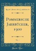 Pommersche Jahrbücher, 1900, Vol. 1 (Classic Reprint)