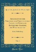 Abhandlungen der Philosophisch-Philologischen Classe der Königlich Bayerischen Akademie der Wissenschaften, Vol. 5