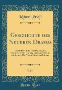 Geschichte des Neueren Dramas, Vol. 1