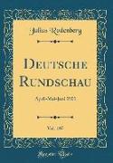Deutsche Rundschau, Vol. 107