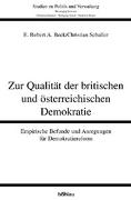 Zur Qualität der britischen und österreichischen Demokratie