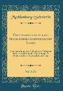 Gesetzsammlung für die Mecklenburg-Schwerinschen Lande, Vol. 3 of 5
