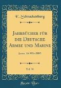 Jahrbücher für die Deutsche Armee und Marine, Vol. 70