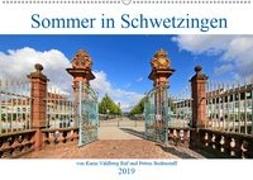 Sommer in Schwetzingen von Karin Vahlberg Ruf und Petrus Bodenstaff (Wandkalender 2019 DIN A2 quer)