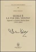 Quale è la via del vento? Appunti su Isidoro Moshe Kahn (1934-2004)