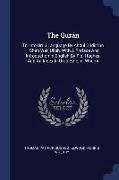 The Qurán: Tr. Into Urdú Language By Abdul Qádir Ibn I Shah Walí Ullah, With A Preface And Introduction In English By T.p. Hughes