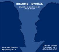 Symph. No. 4 Brahms, Symph. No. 9 New World Dvorak