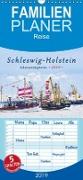 Schleswig-Holstein Sehenswürdigkeiten - Familienplaner hoch (Wandkalender 2019 21 cm x 45 cm hoch)