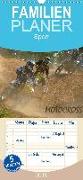 Motocross - Familienplaner hoch (Wandkalender 2019 , 21 cm x 45 cm, hoch)