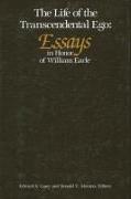 Life of the Transcendental Ego: Essays in Honor of William Earle