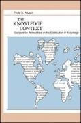 The Knowledge Context: Comparative Perspectives on the Distribution of Knowledge