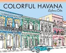 Colorful Havana: Explore & Color