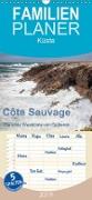 Côte Sauvage - Die wilde Westküste von Quiberon - Familienplaner hoch (Wandkalender 2019 , 21 cm x 45 cm, hoch)
