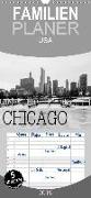Icy Chicago - Familienplaner hoch (Wandkalender 2019 , 21 cm x 45 cm, hoch)