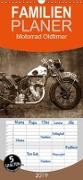 Motorrad Oldtimer - Familienplaner hoch (Wandkalender 2019 , 21 cm x 45 cm, hoch)