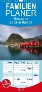 Norwegen - Land im Norden - Familienplaner hoch (Wandkalender 2019 , 21 cm x 45 cm, hoch)