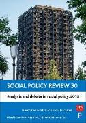 Social Policy Review 30: Analysis and Debate in Social Policy, 2018