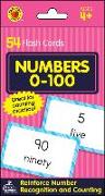 Numbers 0-100 Flash Cards: 54 Flash Cards