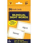 Bilingual Sight Words Flash Cards: 54 Flash Cards