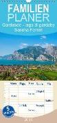 Gardasee - lago di Garda by Sascha Ferrari - Familienplaner hoch (Wandkalender 2019 , 21 cm x 45 cm, hoch)