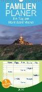 Ein Tag am Mont Saint Michel - Familienplaner hoch (Wandkalender 2019 , 21 cm x 45 cm, hoch)