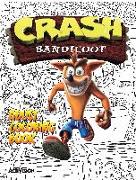 Crash Bandicoot Adult Coloring Book