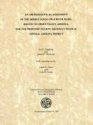 An Archaeological Assessment of the Middle Santa Cruz River Basin, Rillito to Green Valley, Arizona: For the Proposed Tucson Aqueduct Phase B, Cap