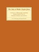 The Index of Middle English Prose, Handlist VI
