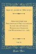 Abhandlungen der Philosophisch-Philologischen Klasse der Königlich Bayerischen Akademie der Wissenschaften, 1905, Vol. 74 (Classic Reprint)