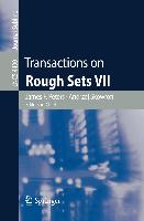 Transactions on Rough Sets VII