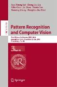 Pattern Recognition and Computer Vision