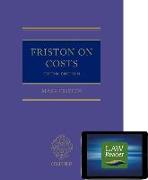 Friston on Costs (book and digital pack)