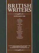 British Writers, Supplement XIII