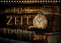 Time - Zeit - Tempus (Tischkalender 2019 DIN A5 quer)