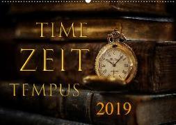 Time - Zeit - Tempus (Wandkalender 2019 DIN A2 quer)