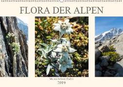 Flora der Alpen (Wandkalender 2019 DIN A2 quer)