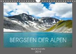 Bergseen der Alpen (Wandkalender 2019 DIN A4 quer)