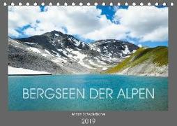 Bergseen der Alpen (Tischkalender 2019 DIN A5 quer)