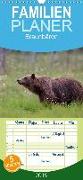 Braunbären - pelzige Riesen in Finnlands Wäldern - Familienplaner hoch (Wandkalender 2019 , 21 cm x 45 cm, hoch)