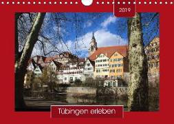 Tübingen erleben (Wandkalender 2019 DIN A4 quer)
