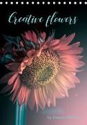 Creative flowers (Tischkalender 2019 DIN A5 hoch)