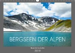 Bergseen der Alpen (Wandkalender 2019 DIN A3 quer)