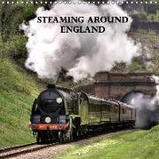Steaming around England (Wall Calendar 2019 300 × 300 mm Square)