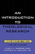 An Introduction To Theological Research