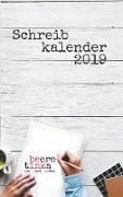 Schreibkalender 2019